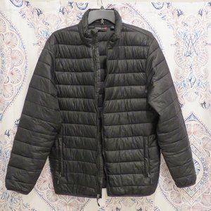 Black Puffer Jacket - S